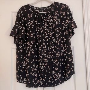Ann Taylor Floral Blouse